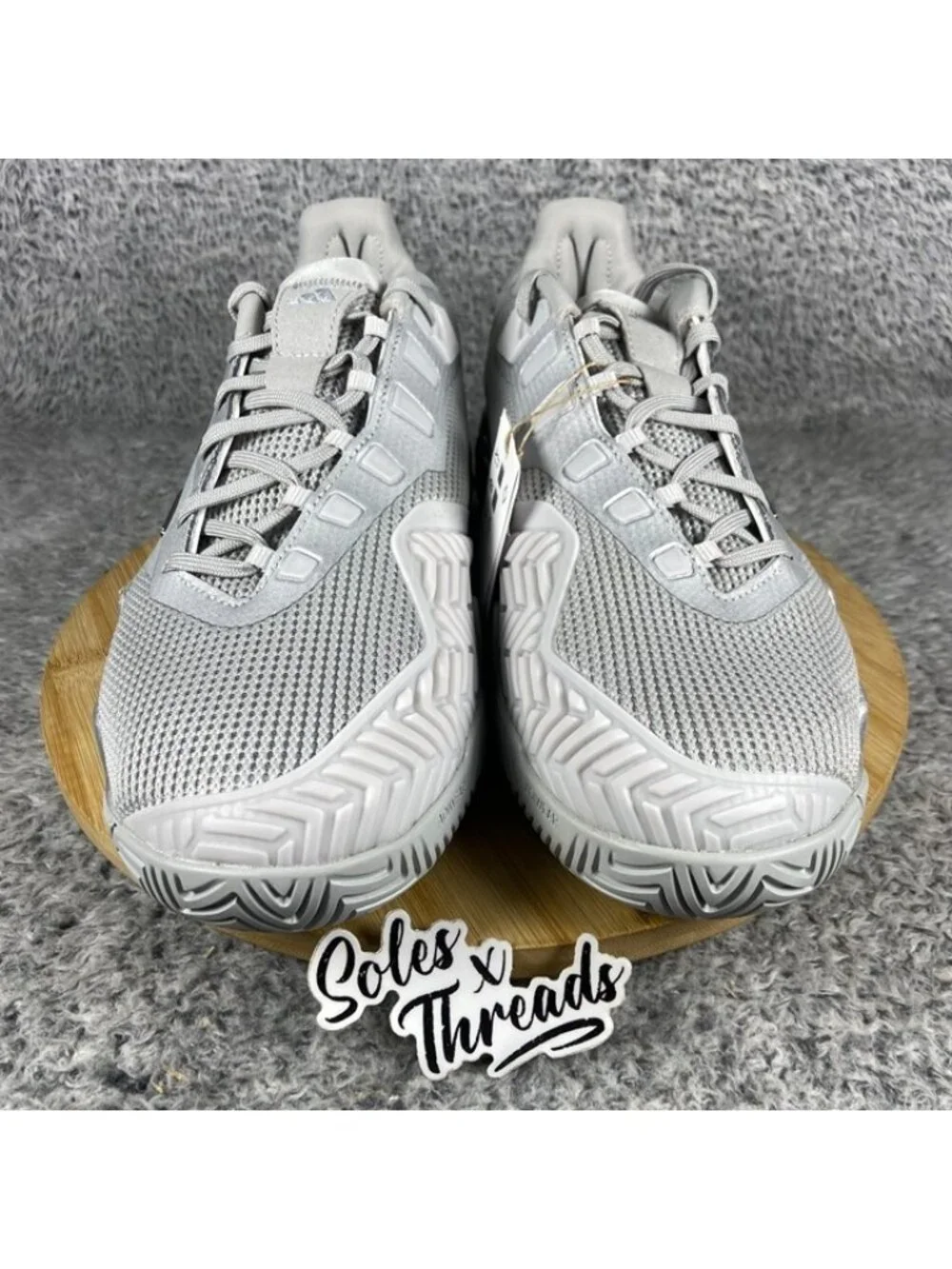 Adidas Barricade 13 25th Anniversary Tennis Size 11 Men Metallic Silver JR1973